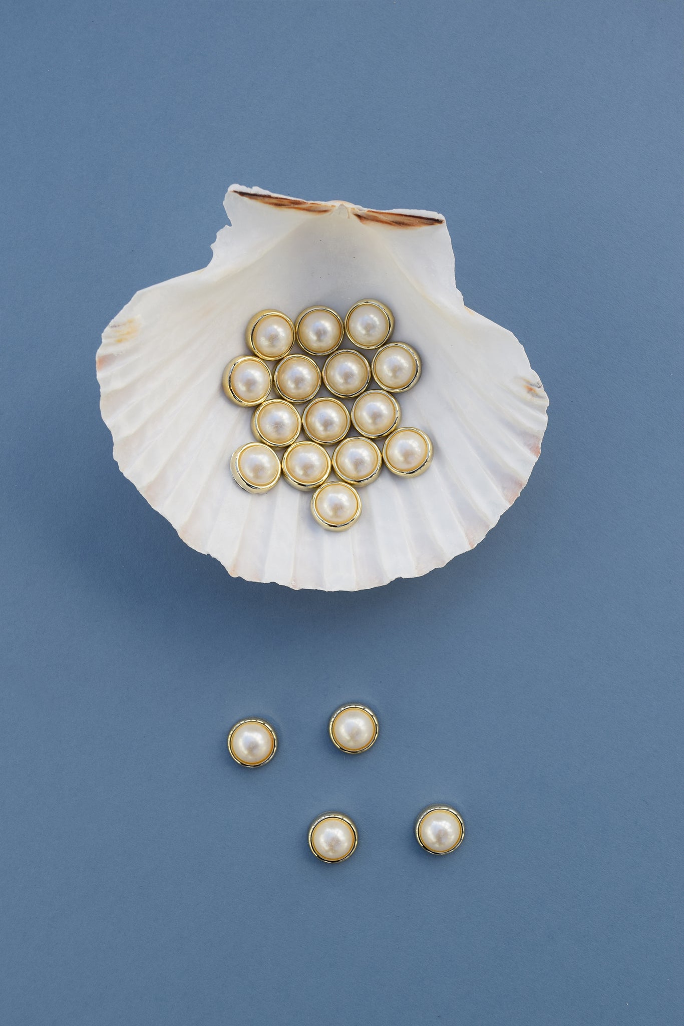 Gold Rim Pearls