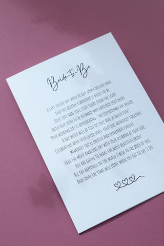 Bride-To-Be Card